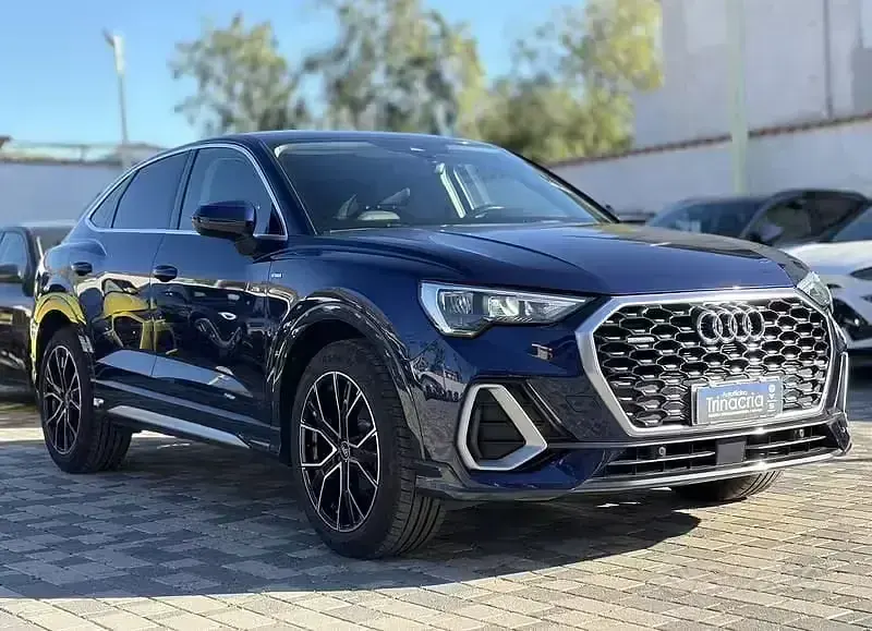 Brugt Audi Q3 S-Line 150 HK (110 kW) 2021 Blå SUV