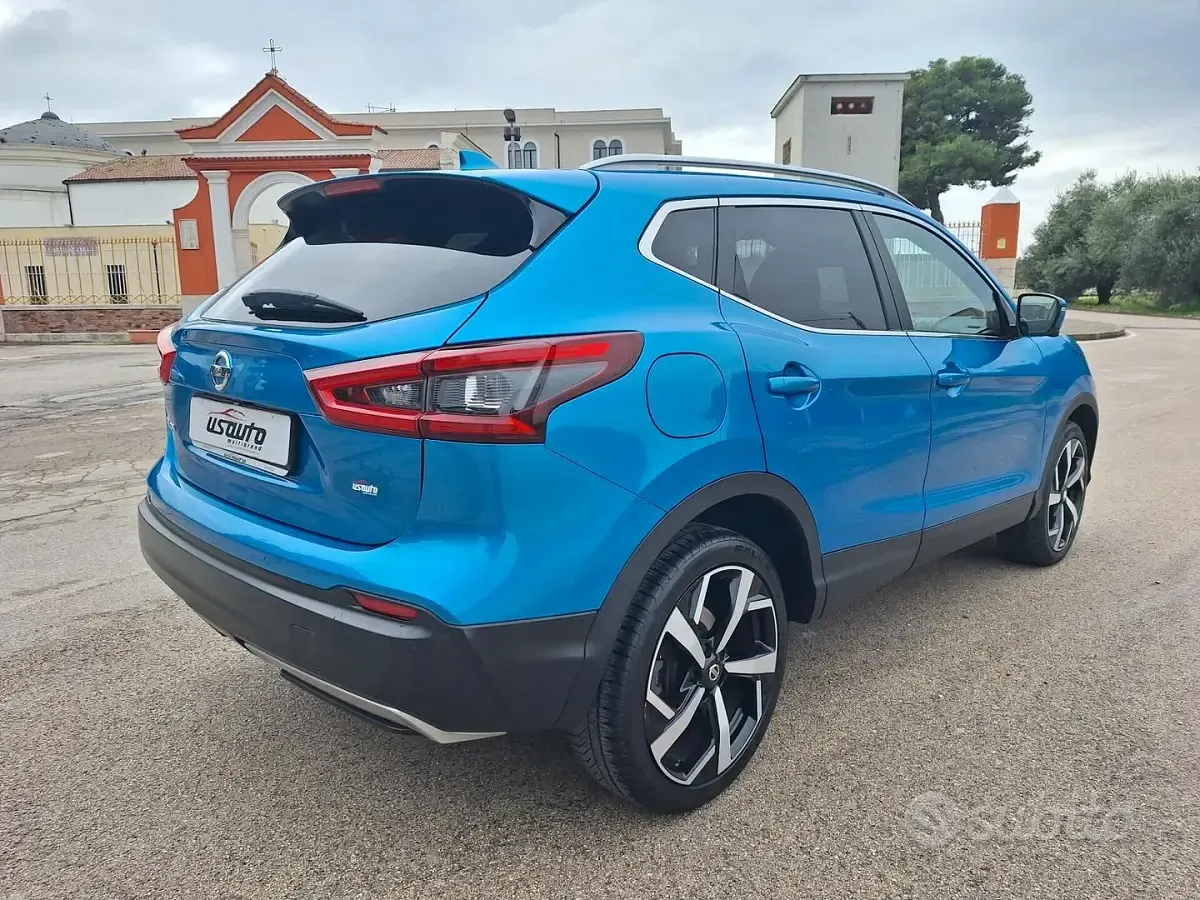 Usata Nissan Qashqai Tekna 116 CV (85 kW) 2019 Blu SUV