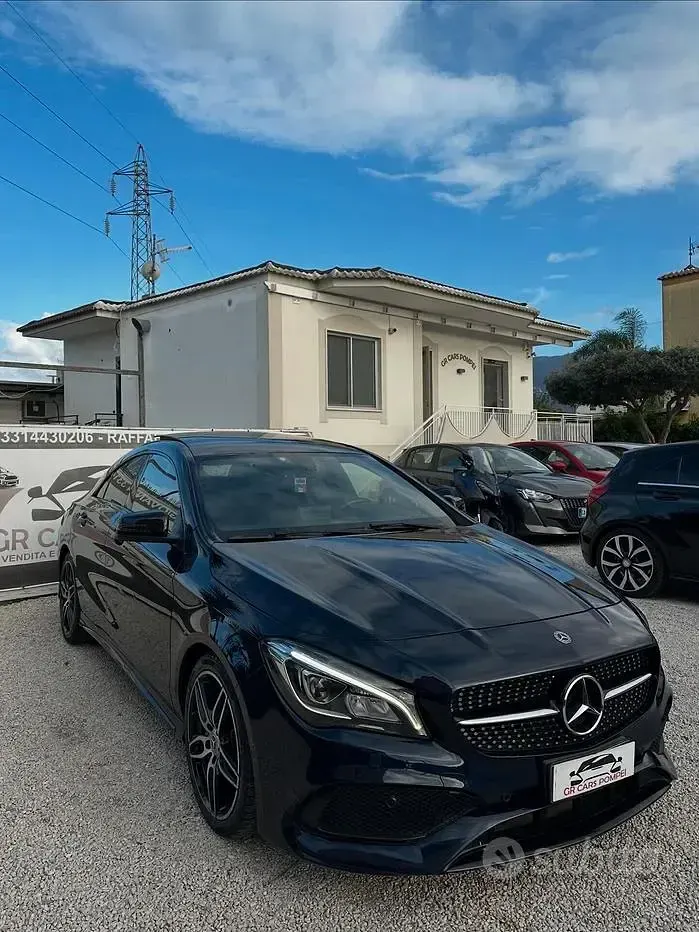 Usata Mercedes CLA200 Premium 136 CV (100 kW) 2019 Bluazzurro Berlina