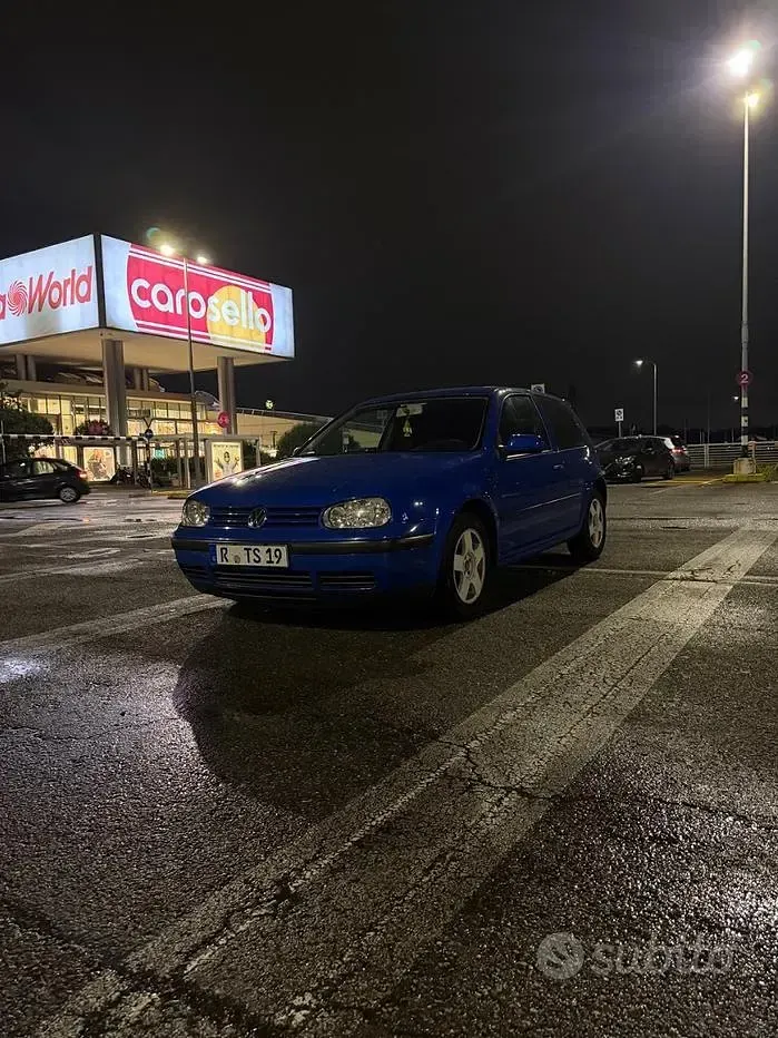 Usata VW Golf Edition 101 CV (74 kW) 2002 Blu Coupé