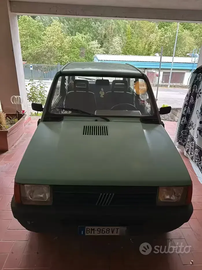 Usata Fiat Panda Young 39 CV (28 kW) 2000 Verde Utilitaria