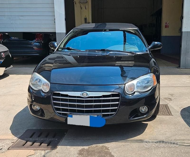 Nero Usata 2006 Chrysler Sebring Cabriolet Touring Cabrio | 6000 € - Immagine 1/4