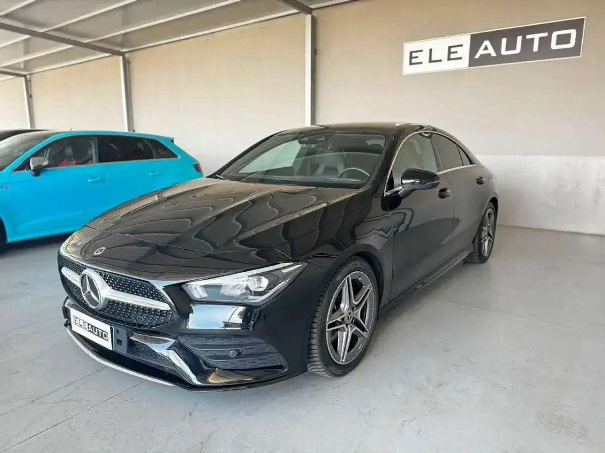 Usata Mercedes CLA200 Premium 163 CV (119 kW) 2021 Nero Coupé