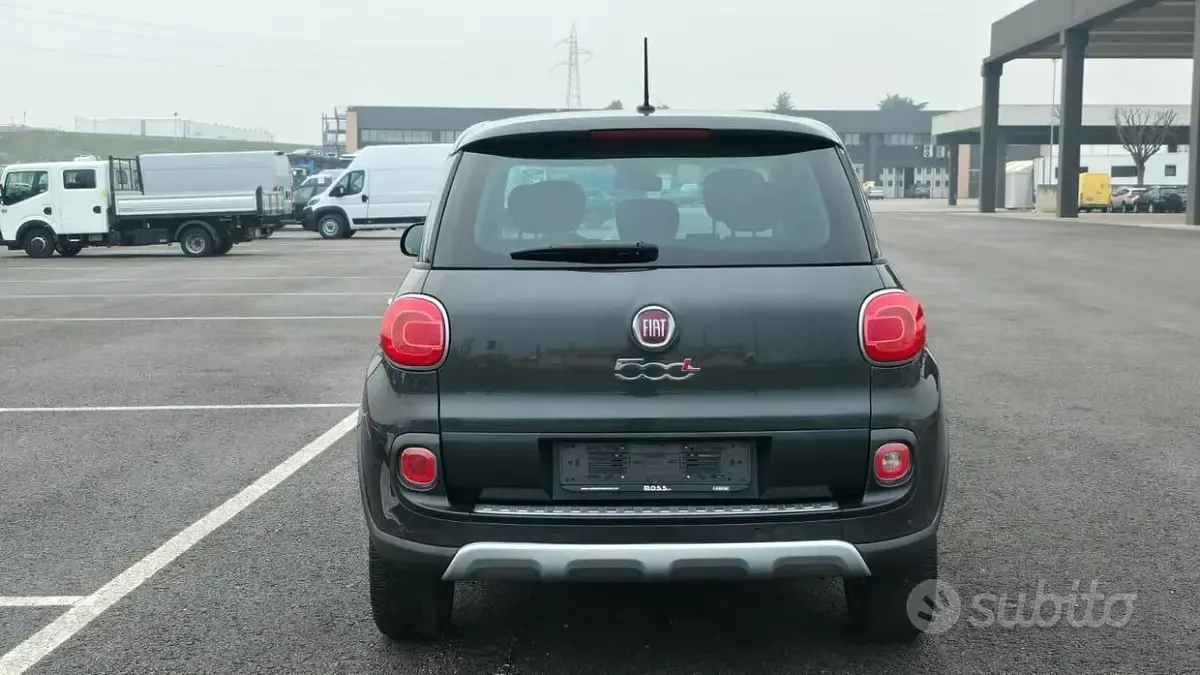 Usata Fiat 500L Trekking 95 CV (69 kW) 2016 Grigio Monovolume