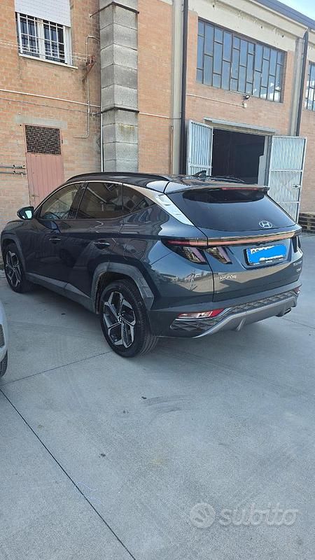 Usata Hyundai Tucson 180 CV (132 kW) 2021 Blu SUV