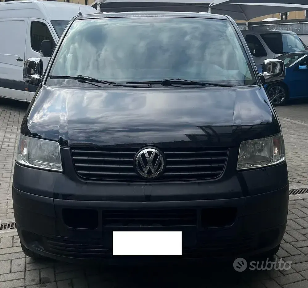 Usata VW T5 131 CV (96 kW) 2008 Nero Furgone