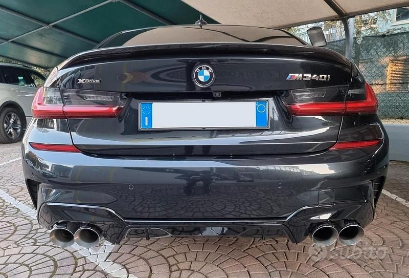 Usata BMW M340 M Sport 374 CV (275 kW) 2019 Nero Berlina