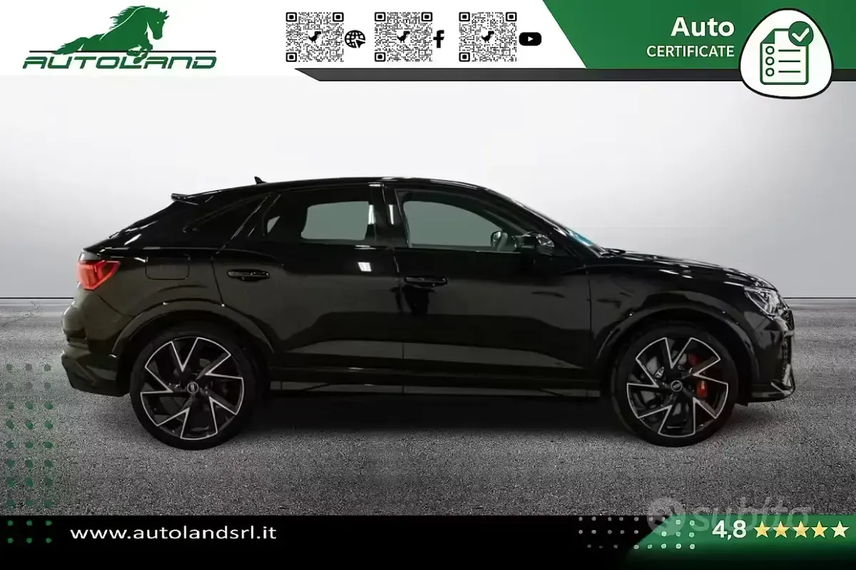 Usata Audi RS Q3 Ambiente 400 CV (294 kW) 2024 Nero SUV