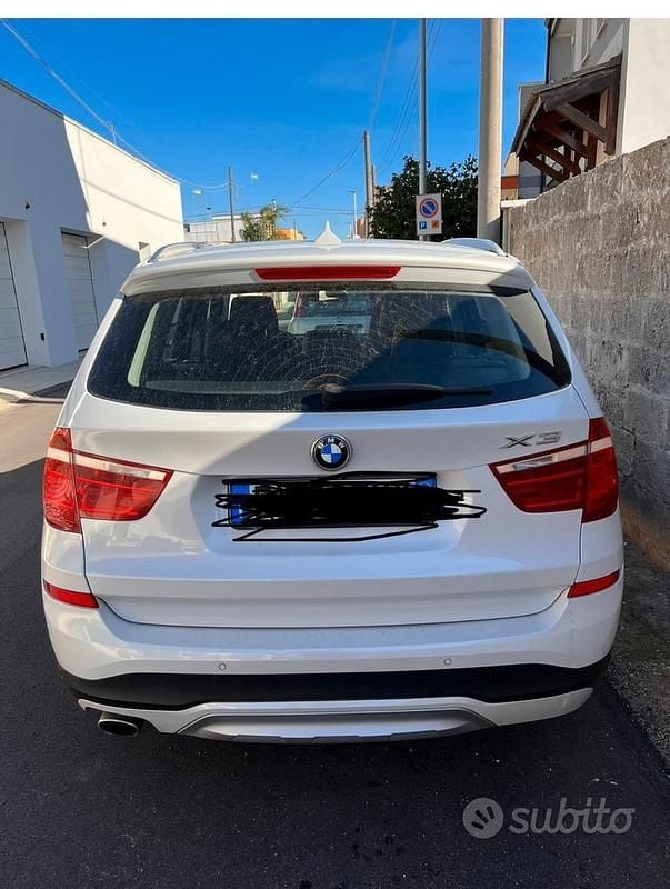 Usata BMW X3 xLine 190 CV (139 kW) 2014 Bianco SUV