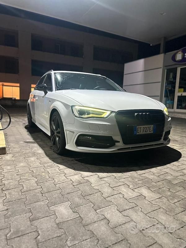 Usata Audi A3 S-Line 2013 Bianco Berlina