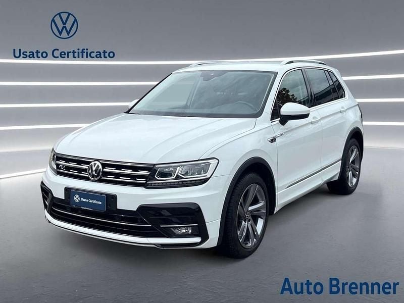 Usata VW Tiguan Sportline 150 CV (110 kW) 2020 Bianco SUV