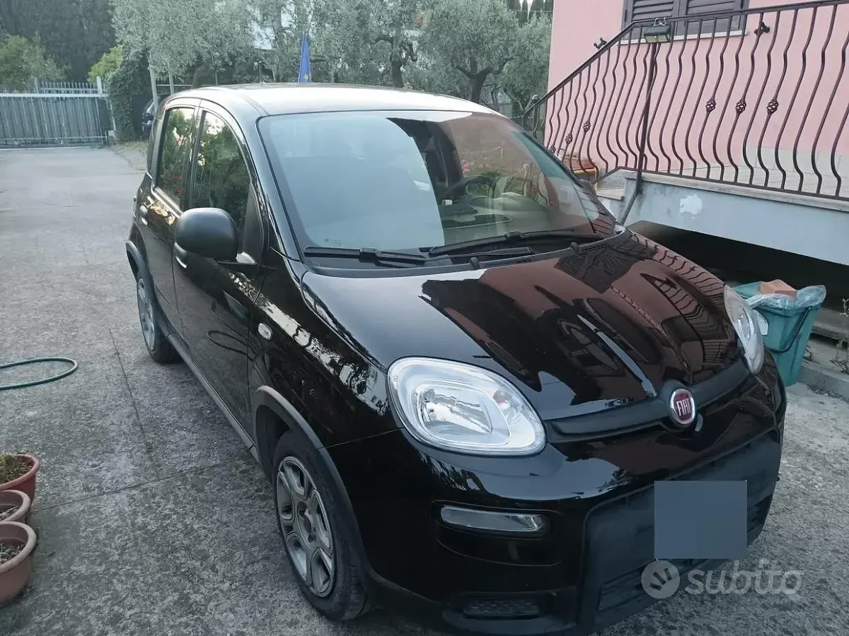 Usata Fiat Panda 69 CV (50 kW) 2023 Nero Utilitaria