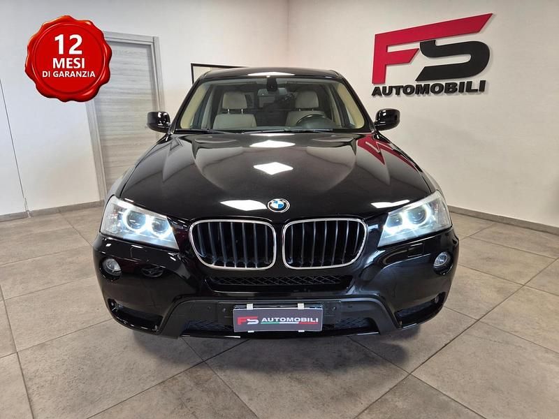 Usata BMW X3 Efficient Dynamics 183 CV (134 kW) 2011 Nero SUV