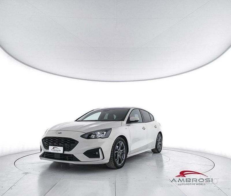 Usata Ford Focus ST-Line 125 CV (91 kW) 2020 Bianco Berlina