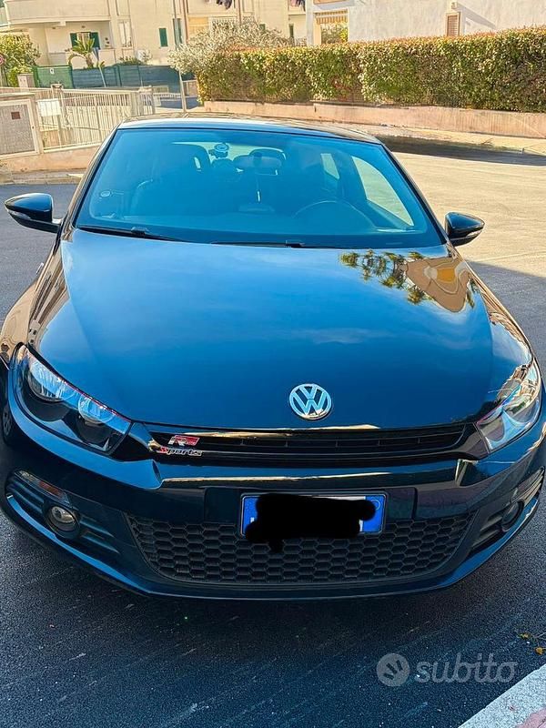 Usata VW Scirocco 122 CV (89 kW) 2012 Nero Coupé