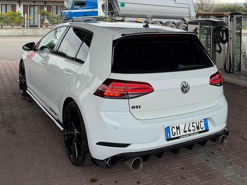 Usata VW Golf VII GTI 245 CV (180 kW) 2018 Bianco Berlina