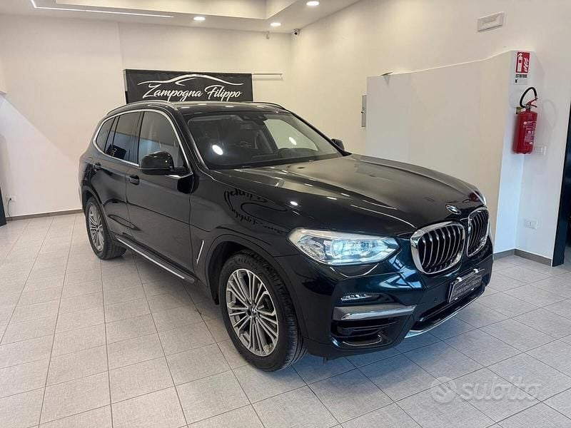 Usata BMW X3 xLine 190 CV (139 kW) 2020 Nero SUV