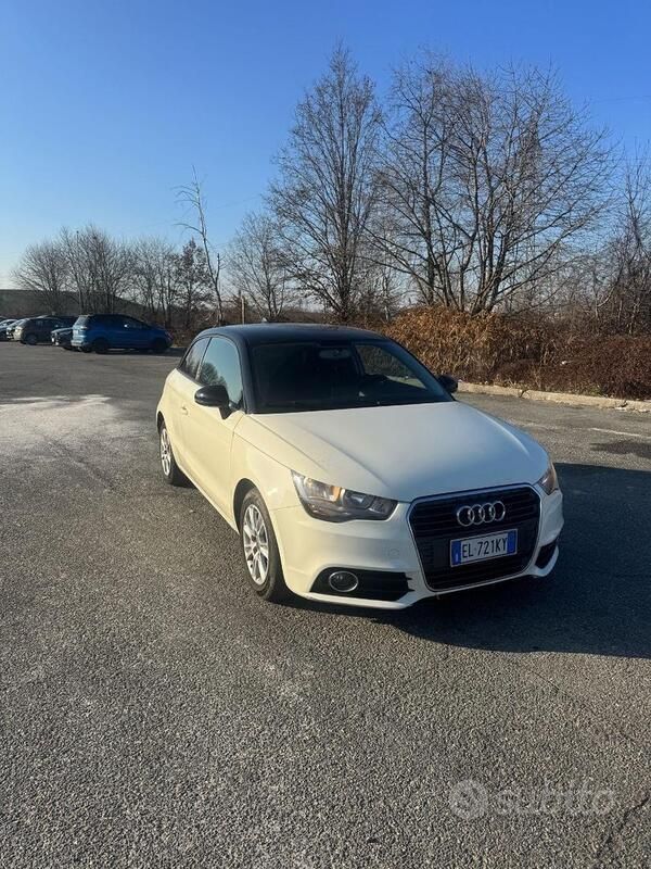 Usata Audi A1 2012 Bianco Utilitaria