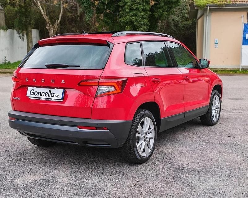 Usata Skoda Karoq Executive 116 CV (85 kW) 2019 Rosso SUV