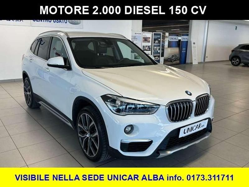 Usata BMW X1 150 CV (110 kW) 2019 Bianco SUV