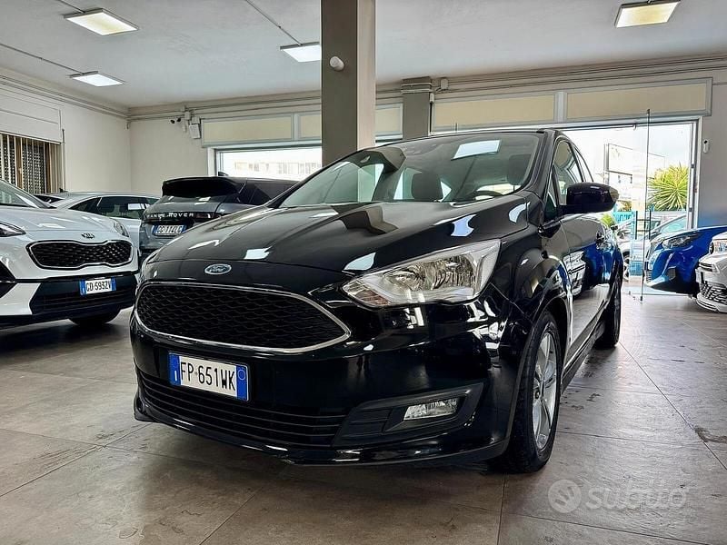 Begagnad Ford C-MAX Titanium 120 HK (88 kW) 2018 Svart Minibuss