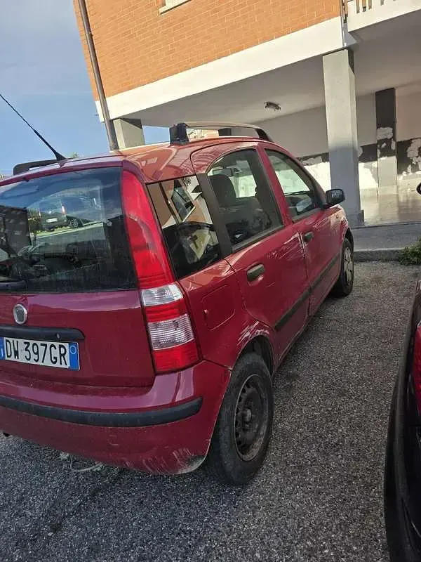 Usata Fiat Panda Dynamic 60 CV (44 kW) 2009 Rosso Utilitaria