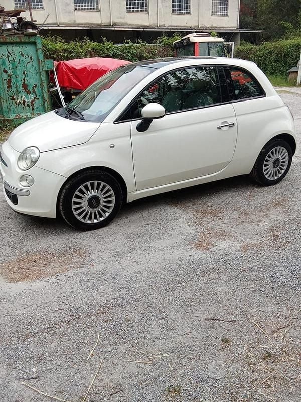 Usata Fiat 500 59 CV (43 kW) 2008 Bianco Utilitaria