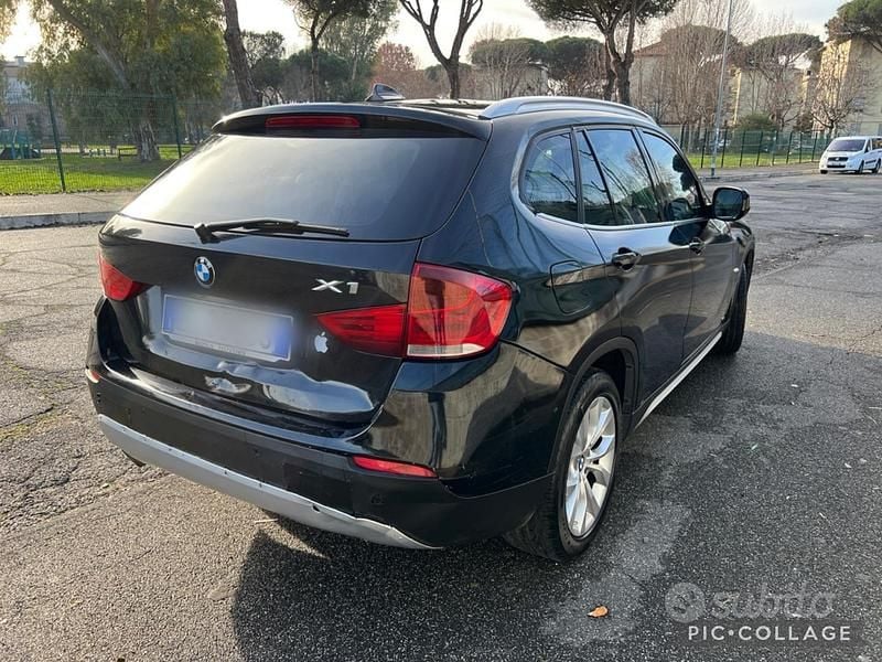 Usata BMW X1 143 CV (105 kW) 2012 Nero SUV