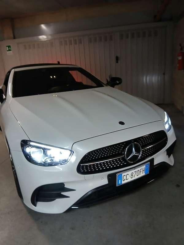 Usata Mercedes E220 Business 194 CV (142 kW) 2021 Bianco Cabrio