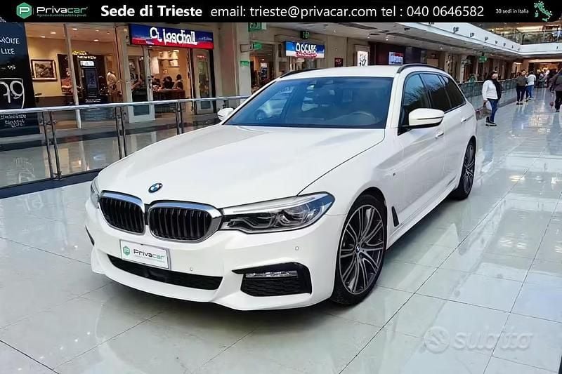 Usata BMW 520 M Sport 190 CV (139 kW) 2019 Bianco Station wagon