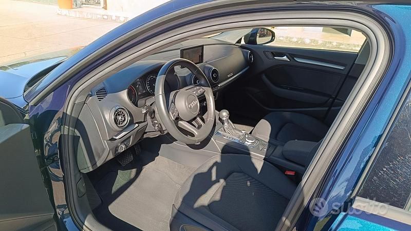 Usata Audi A3 150 CV (110 kW) 2020 Blu Berlina