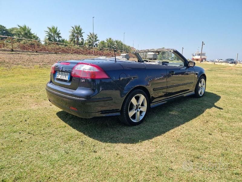 Usata Saab 9-3 Vector 150 CV (110 kW) 2005 Blu Cabrio