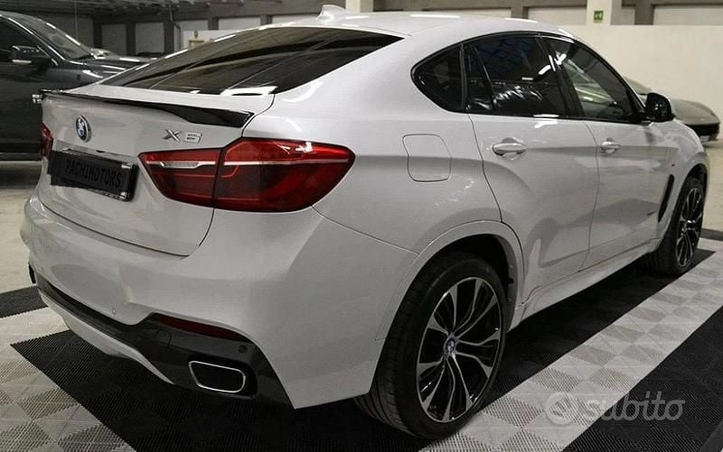 Usata BMW X6 M Sport 258 CV (189 kW) 2014 Bianco SUV