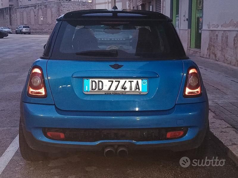 Usata Mini Cooper S Coupé 174 CV (127 kW) 2007 Blu Coupé