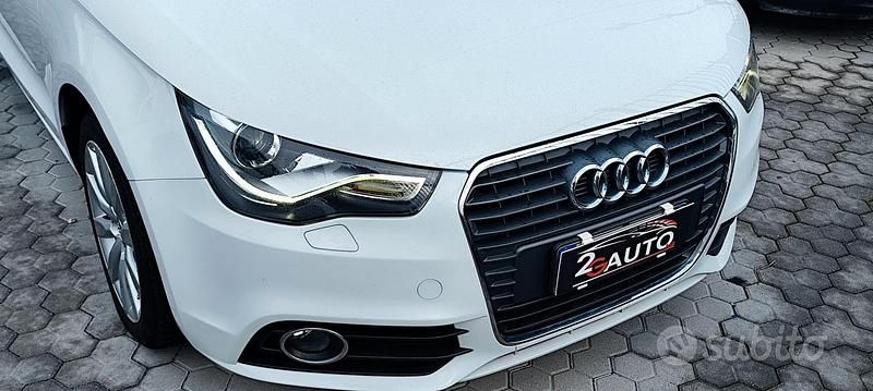 Usata Audi A1 Ambition 89 CV (65 kW) 2014 Bianco Berlina