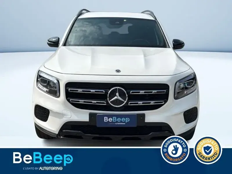 Usata Mercedes GLB200 163 CV (119 kW) 2021 Bianco pastello SUV