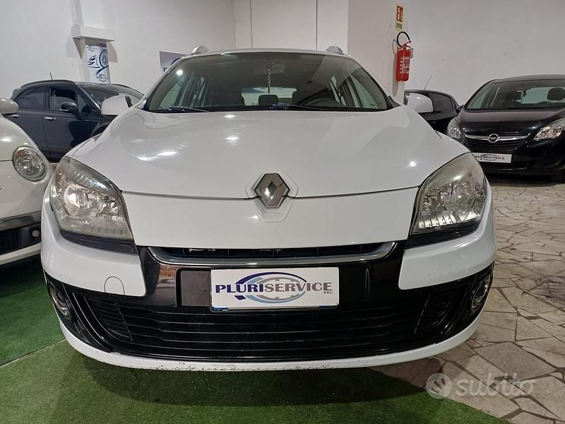 Usata Renault Mégane GrandTour 110 CV (80 kW) 2013 Bianco Station wagon