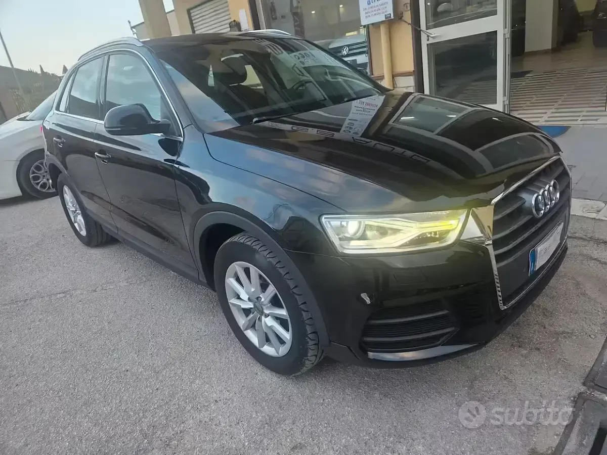 Usata Audi Q3 150 CV (110 kW) 2016 Nero SUV