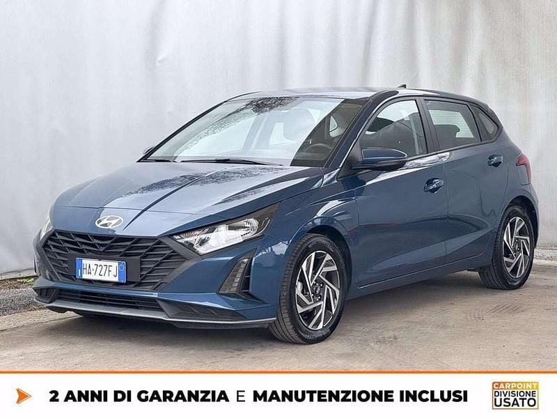 Usata Hyundai i20 79 CV (58 kW) 2025 Blu Utilitaria