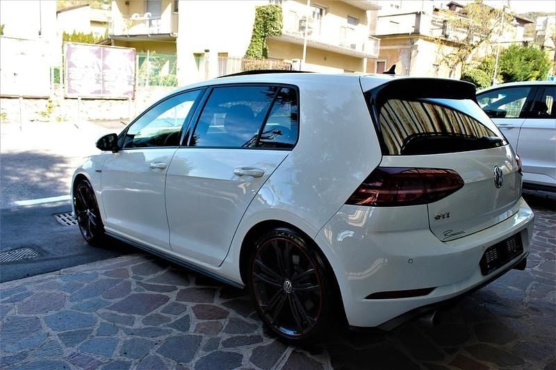 Usata VW Golf VII GTI 245 CV (180 kW) 2019 Bianco Berlina