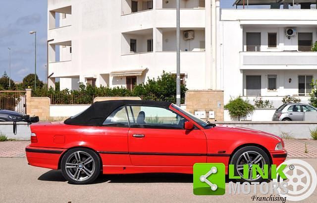 Usata BMW 318 Cabriolet 115 CV (84 kW) 1994 Rosso Cabrio
