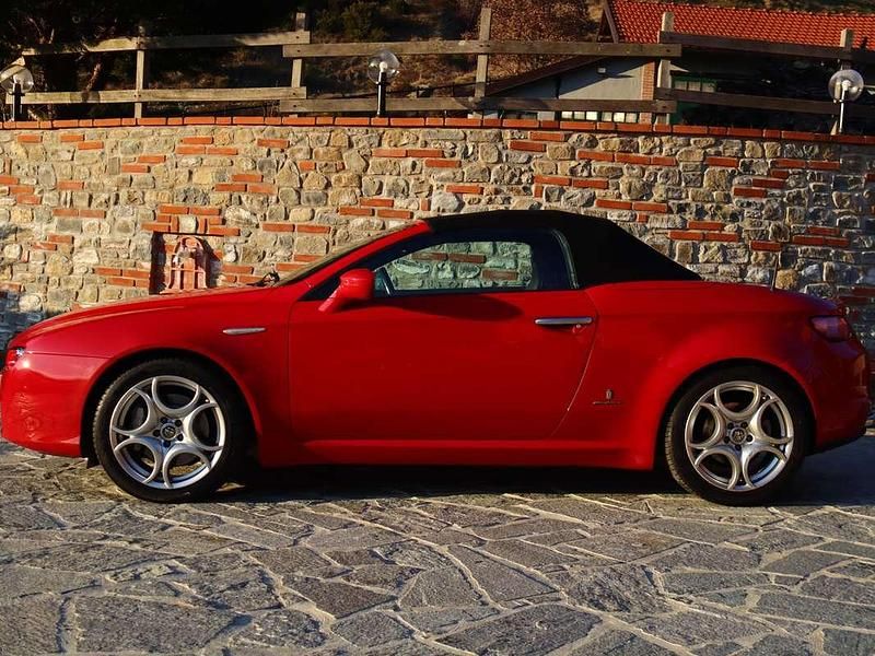 Usata Alfa Romeo Spider Exclusive 200 CV (147 kW) 2007 Rosso Cabrio