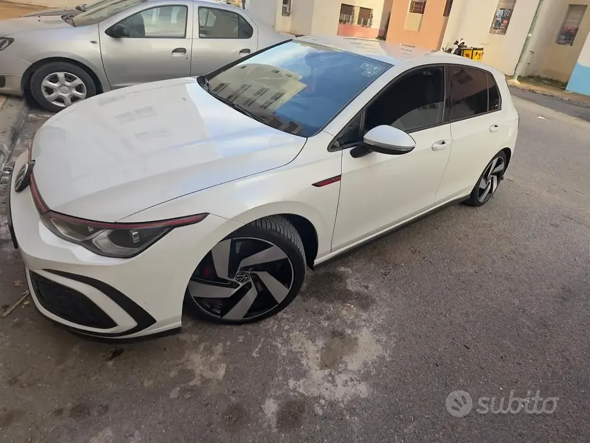 Usata VW Golf VIII GTI 2020 Bianco Berlina