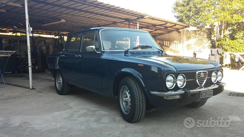 Blu Usata 1970 Alfa Romeo Giulia Tre volumi | 18.900 € - Immagine 1/4