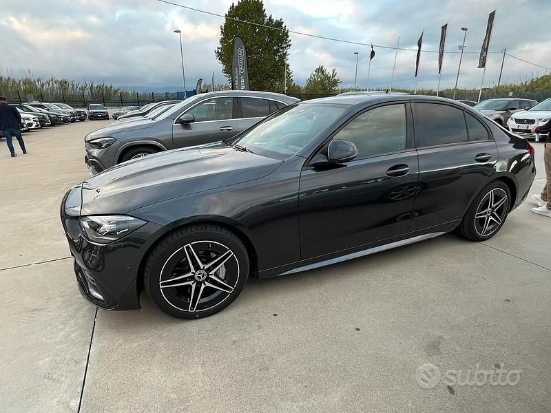 Usata Mercedes C220 Advanced 200 CV (147 kW) 2024 Nero Berlina