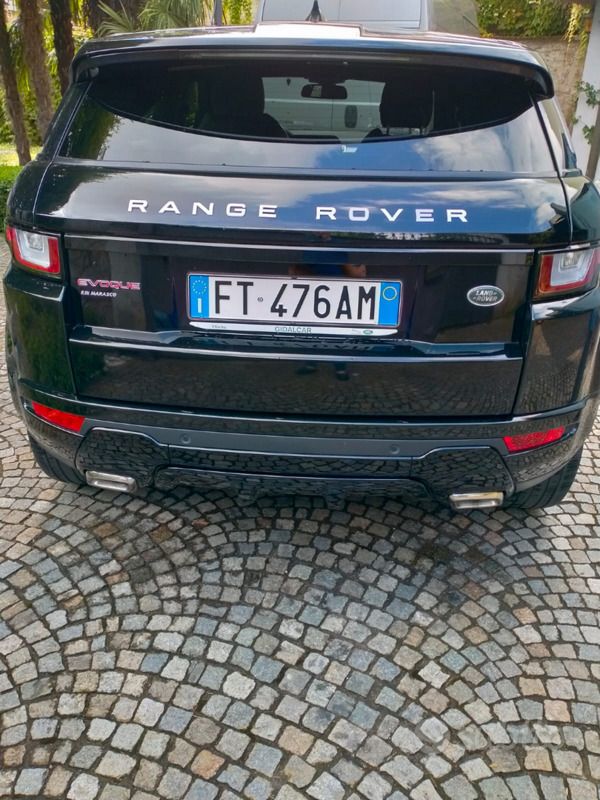 Usata Land Rover Range Rover evoque 2018 Nero SUV