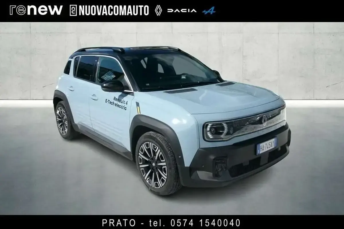 Usata Renault 4 E-Tech Iconic 110 kW (150 CV) 2025 Bestyle libertã© (blu celeste SUV