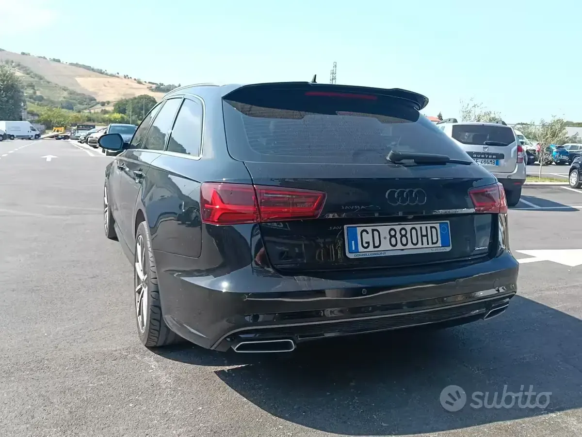Usata Audi A6 190 CV (139 kW) 2018 Nero Station wagon