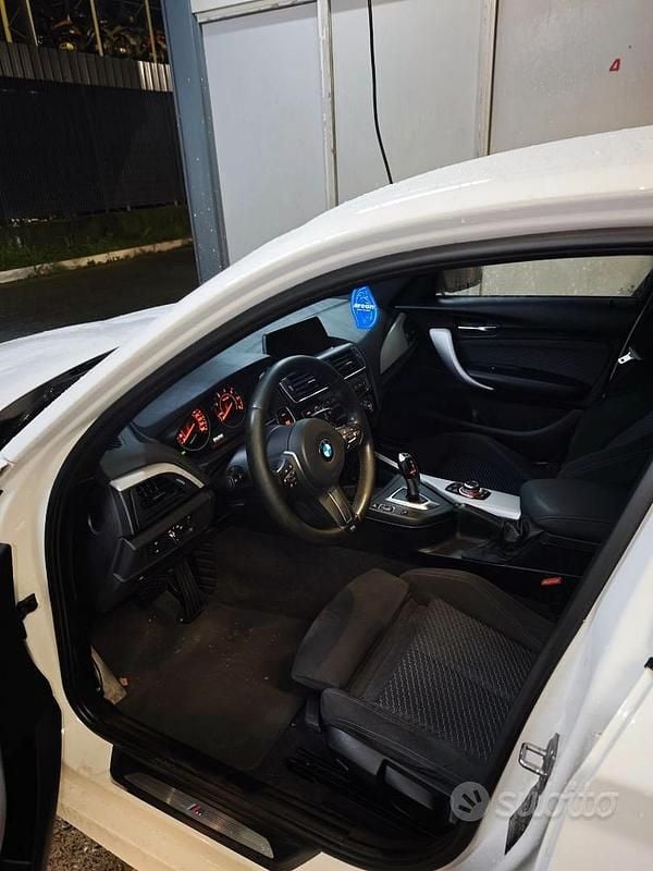 Usata BMW 118 M Sport 150 CV (110 kW) 2017 Bianco Utilitaria