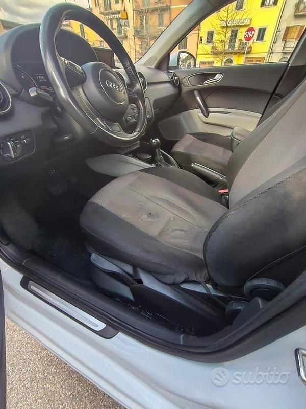 Usata Audi A1 Sportback 90 CV (66 kW) 2013 Bianco Utilitaria